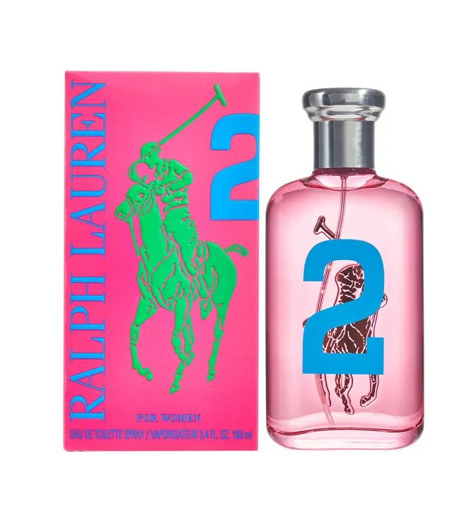 RALPH LAUREN POLO BIG PONY PINK #2 WOMENS EDT 3.4